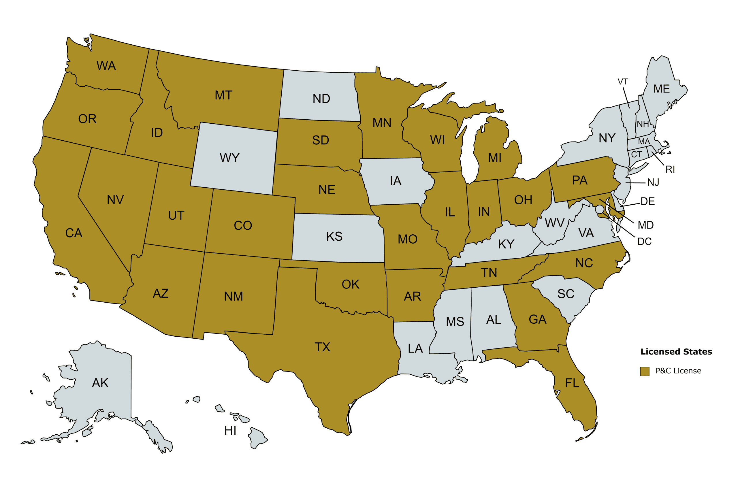 Licensed States 5.5.2021 Licensed States